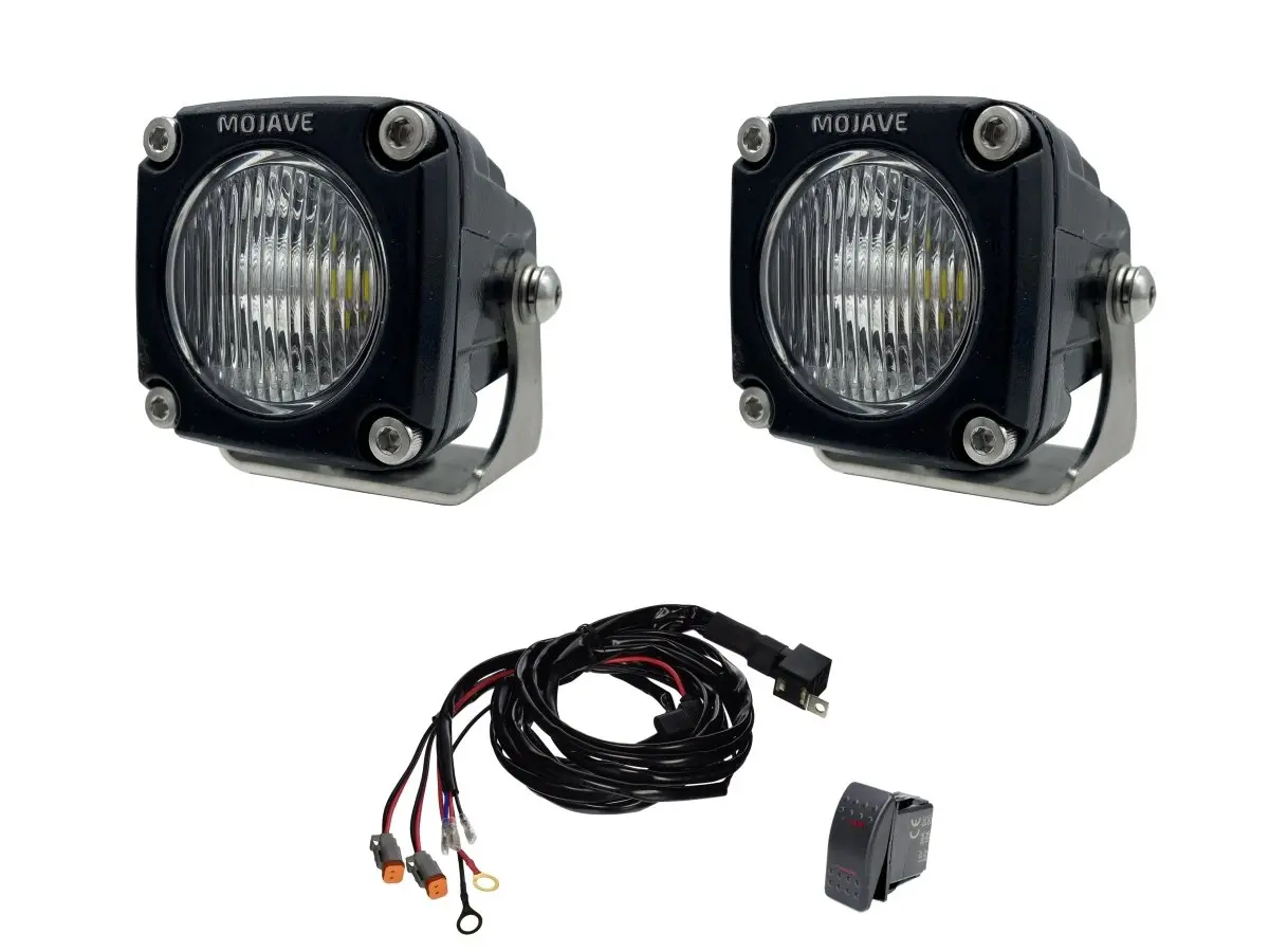 Dual Tlm 2" Kit W/ Harness | Tiger Lights 1