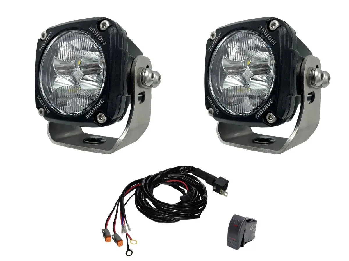 Dual Tlm 3" Kit W/ Harness | Tiger Lights 1