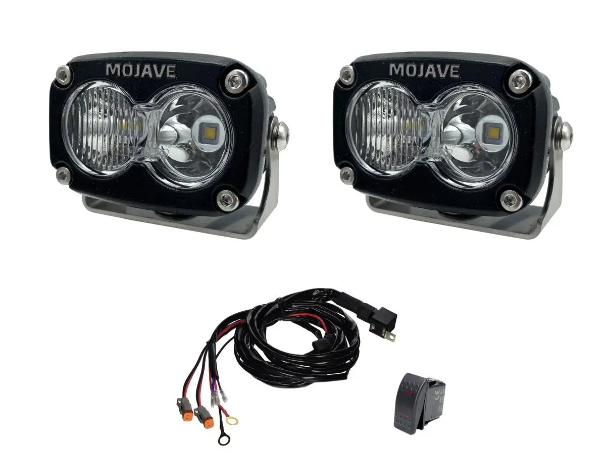 Dual Tlm2x3 Kit W/ Harness | Tiger Lights 1