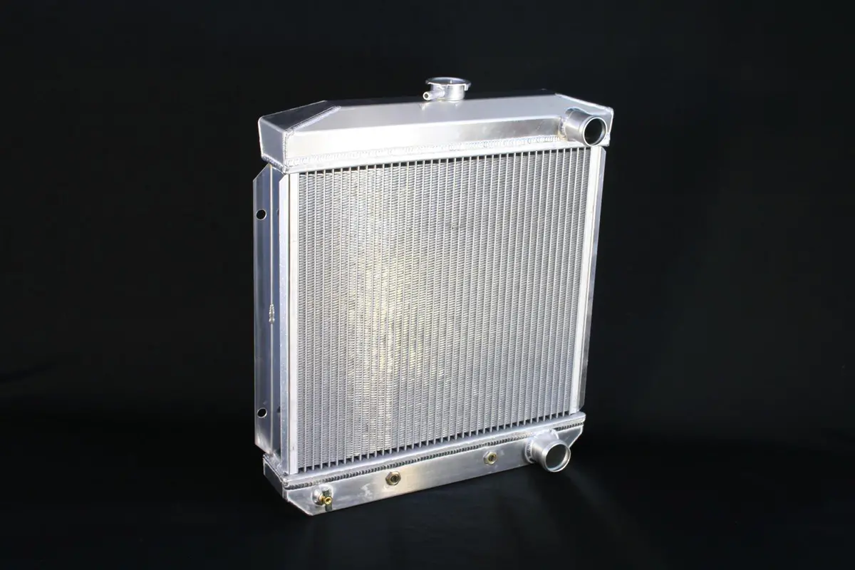 Dewitts: 1967-70 Mustang Tl/Br 24" Core, Auto Aluminum 2 Row 1" Tube 1