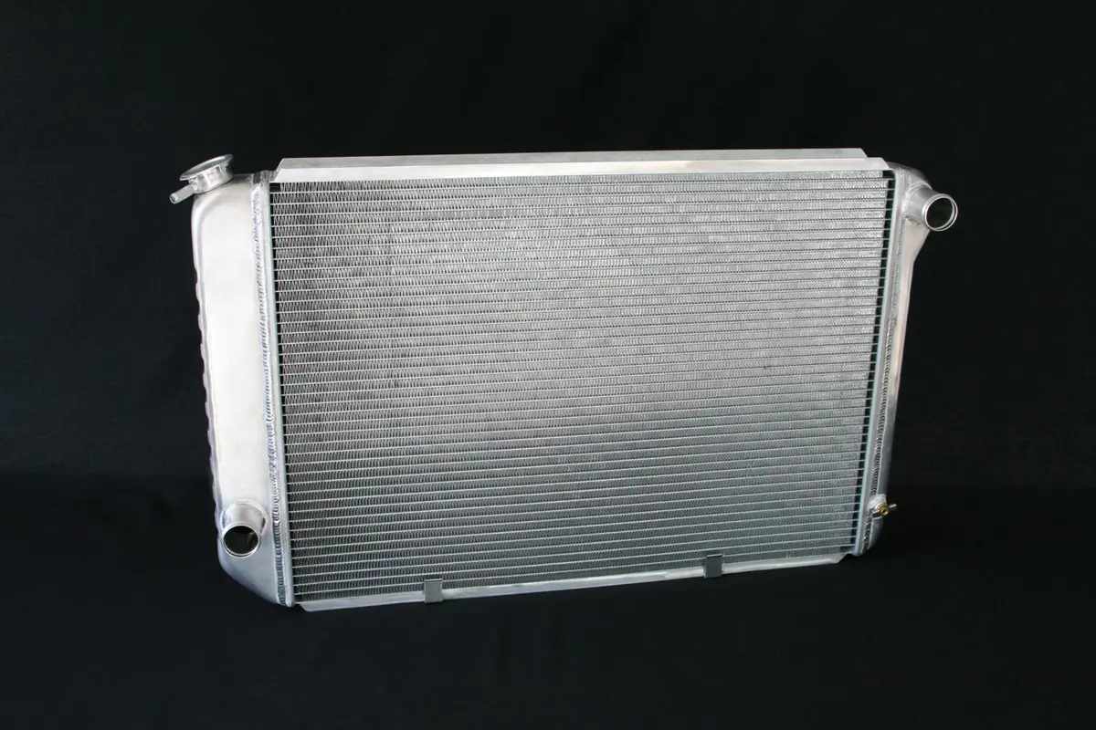 Dewitts: 1971-73 Mustang Tr/Bl Cf 26" Core, Man. Alum. 2 Row 1" Tubes 1