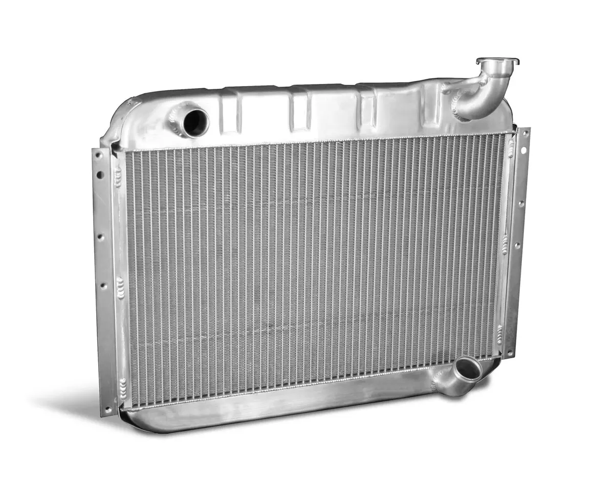 Dewitts: 1955-60 Corvette, Df Manual Aluminum 2 Row 1" Tube, Natural 1