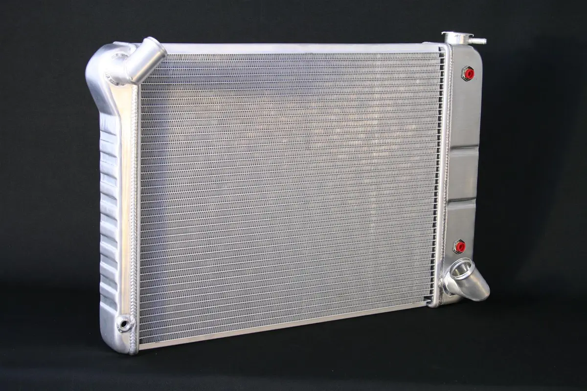 Dewitts: 1966-68 Corvette, Bb Automatic Aluminum 2 Row 1" Tube, Natural 1