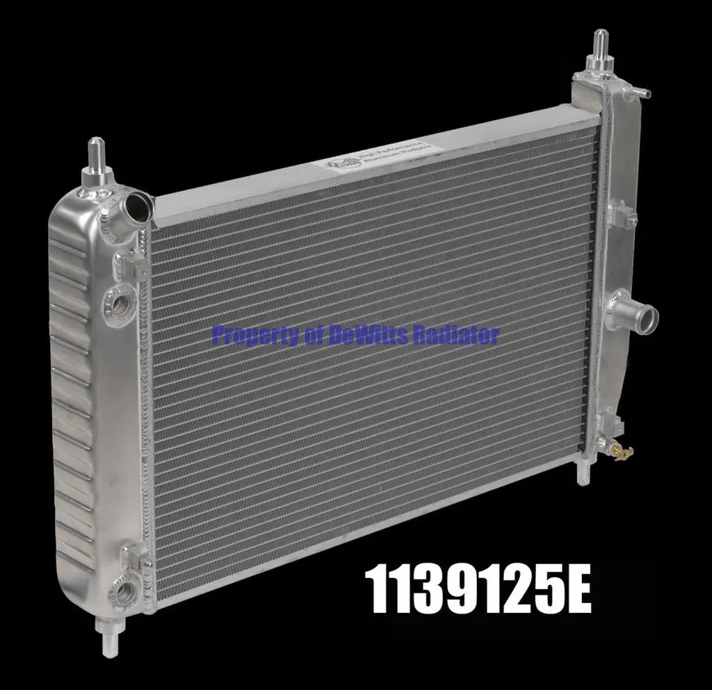 Dewitts: 2005-13 Corvette, Cut Down Core 2 Row 1" Tube With Optional Oil Cooler 1