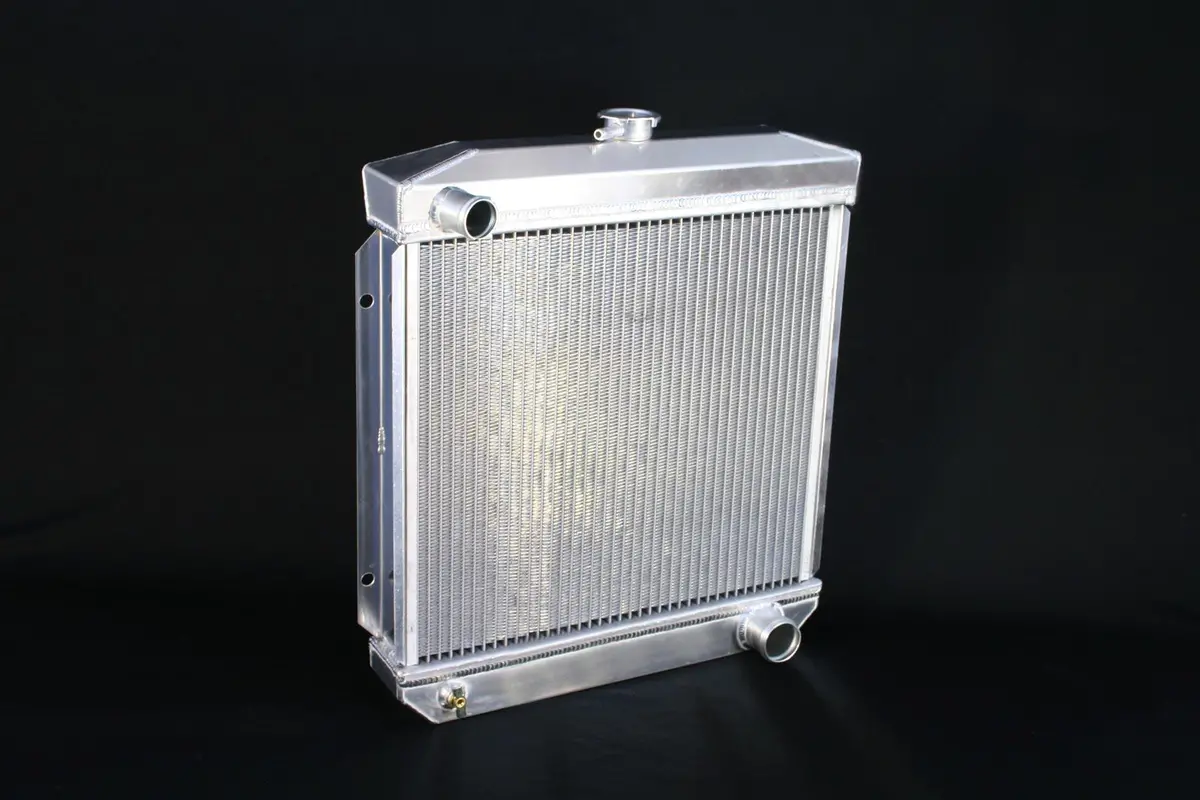 Dewitts: 1964-66 Mustang, Tl/Br, Df, Man., Aluminum 2 Row 1.25" Tubes, Nat. 1