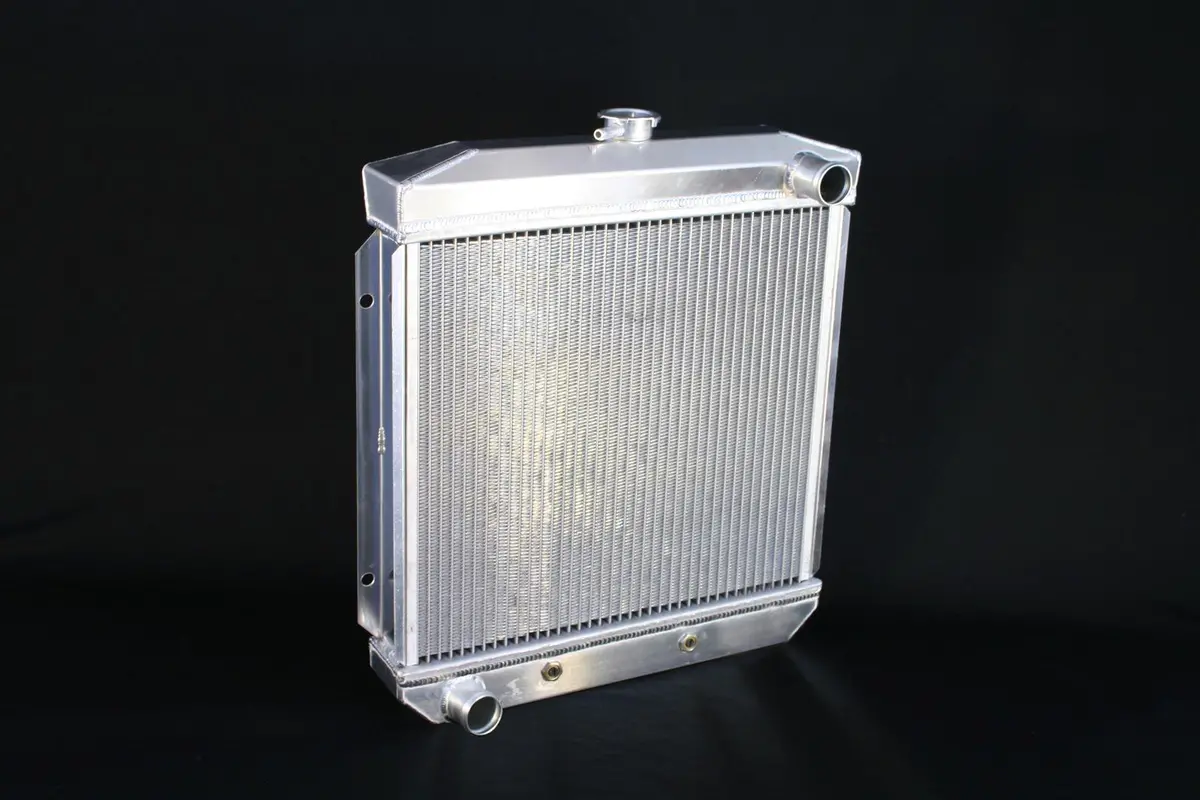 Dewitts: 1964-66 Mustang, Tr/Bl, Df, Auto, Aluminum 2 Row 1.25" Tubes, Nat. 1