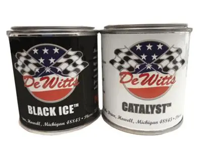 Dewitts: Black Ice 2Ea 1/2 Pint Can Diy Spray Epoxy Kit 1