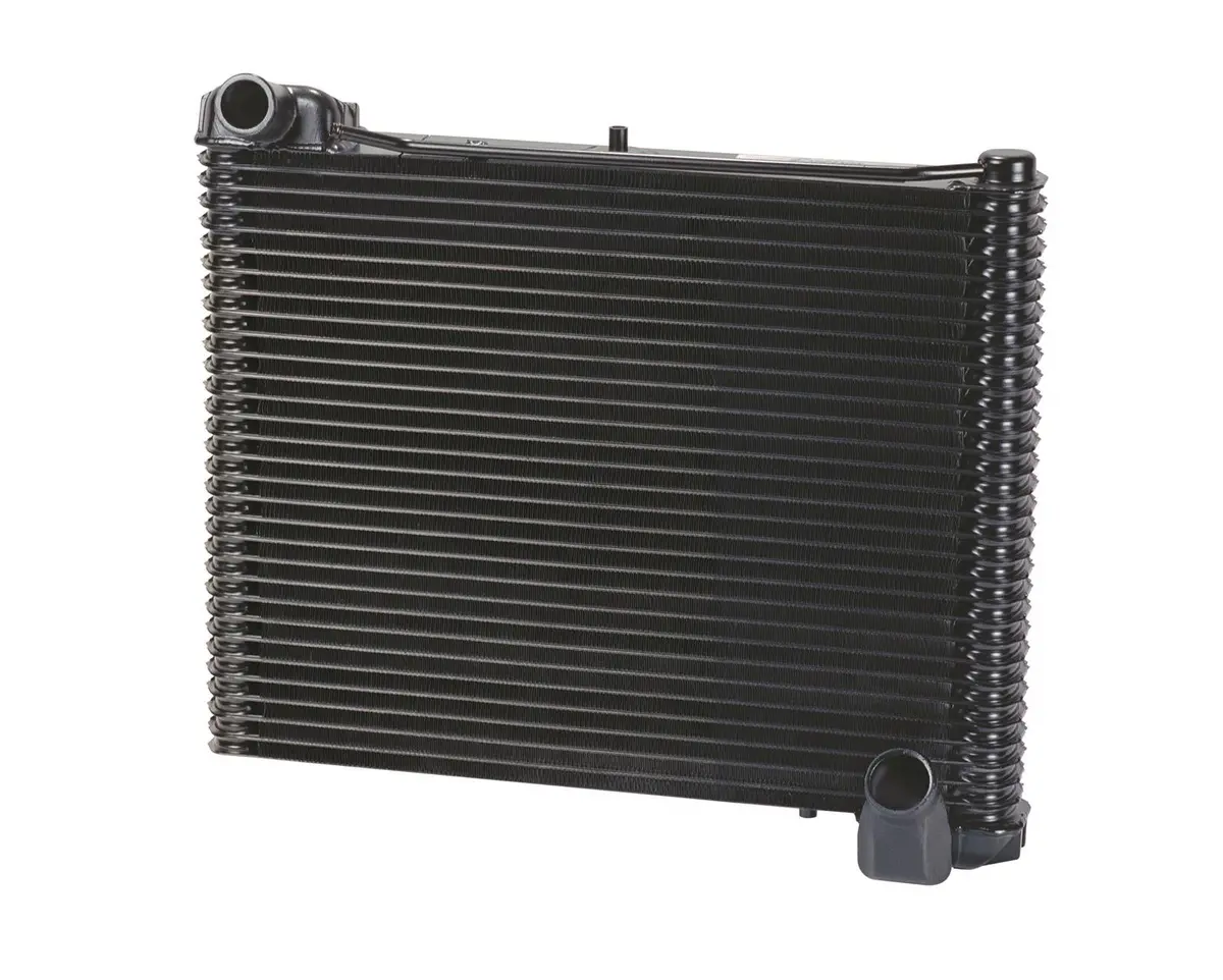 Dewitts: 1962 Late Stamped Exact Aluminum Radiator Correct Black 1