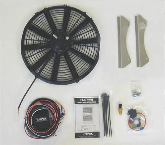 Dewitts: Dewitts 16" Fan Kit 2300 Cfm Bolt 68-82 Corv No Surge Tank 1