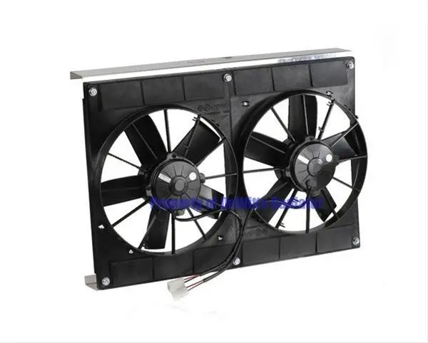 Dewitts: Dewitts Dual Fan Kit 2700 Cfm Fits Dewitts 2 Row Cut Down C6 1