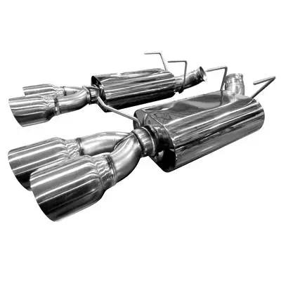 Kooks Headers & Exhaust:  2013-2014 Ford Mustang Shelby Gt500 Polished Quad Tip Axleback 1