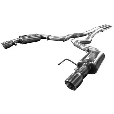 Kooks Headers & Exhaust - 2015+ Ford Mustang Gt 5.0L Oem To 3" Cat Back Exhaust W/ H-Pipe & Polished Tips 1
