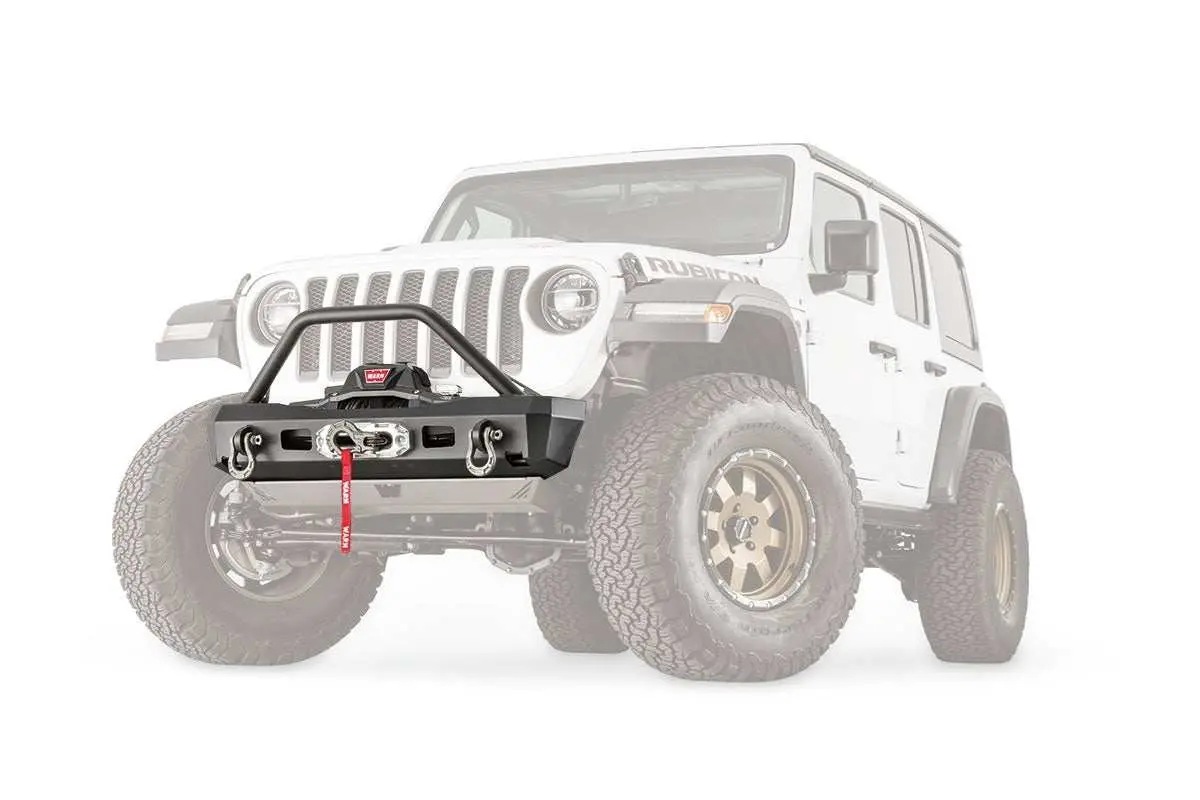 Elite Stubby Bumper For Wrangler Jl & 2020 Gladiator - 101325 2