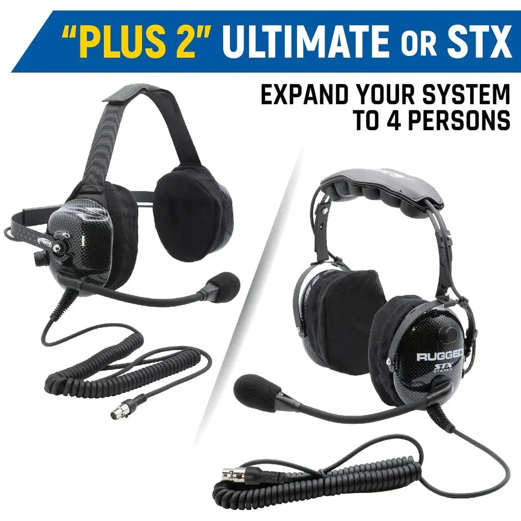 Expand To 4 Place With Stx Headset Expansion Kits | Rugged Radios 1