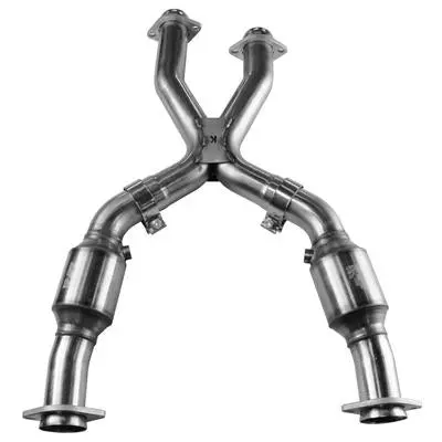 Kooks Headers & Exhaust:  1999-2004 Ford Mustang Gt/Cobra 3" X 2 1/2" Green Catted X-Pipe 1