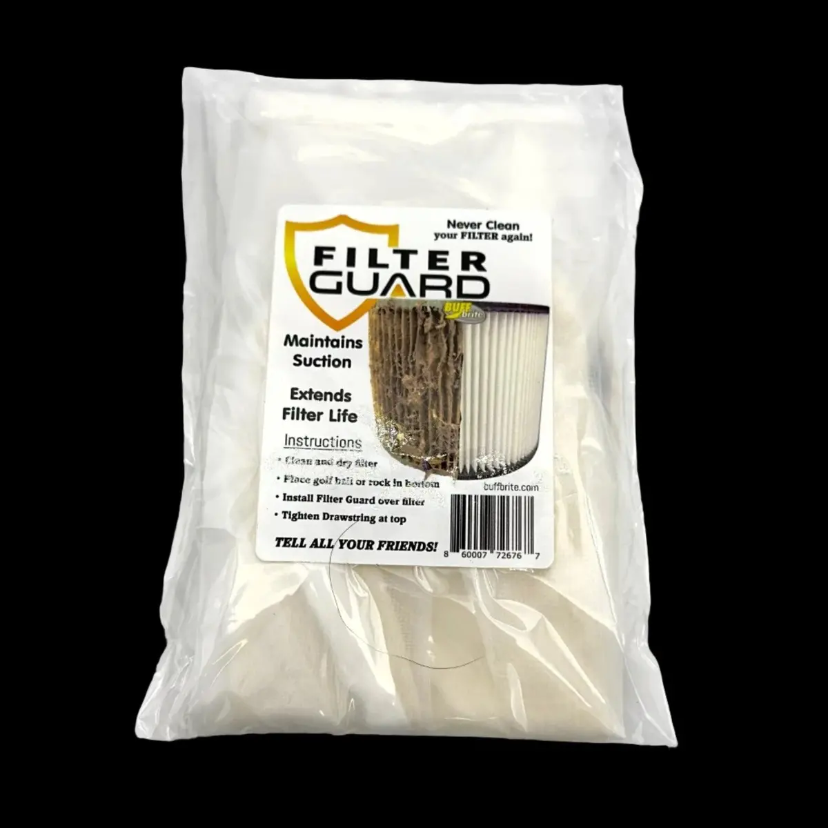 Buff Brite Vacuum Filter Guard Pre-Filter 1