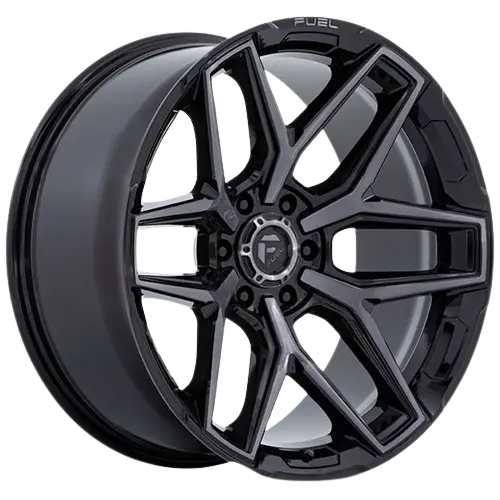 Fuel Flux Gloss Black W/Grey Tint 1