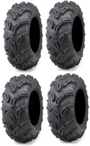 Full Set Of Maxxis Zilla 26X9-12 And 26X11-12 Mud Tires **Clearance** 1