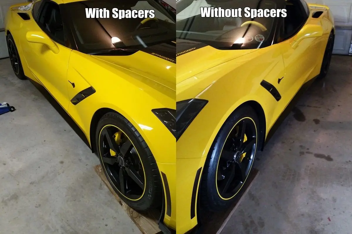 Weapon-X: Wheel Spacers 6Mm (Slip On) - 5X120 [Corvette C6 C7] 1