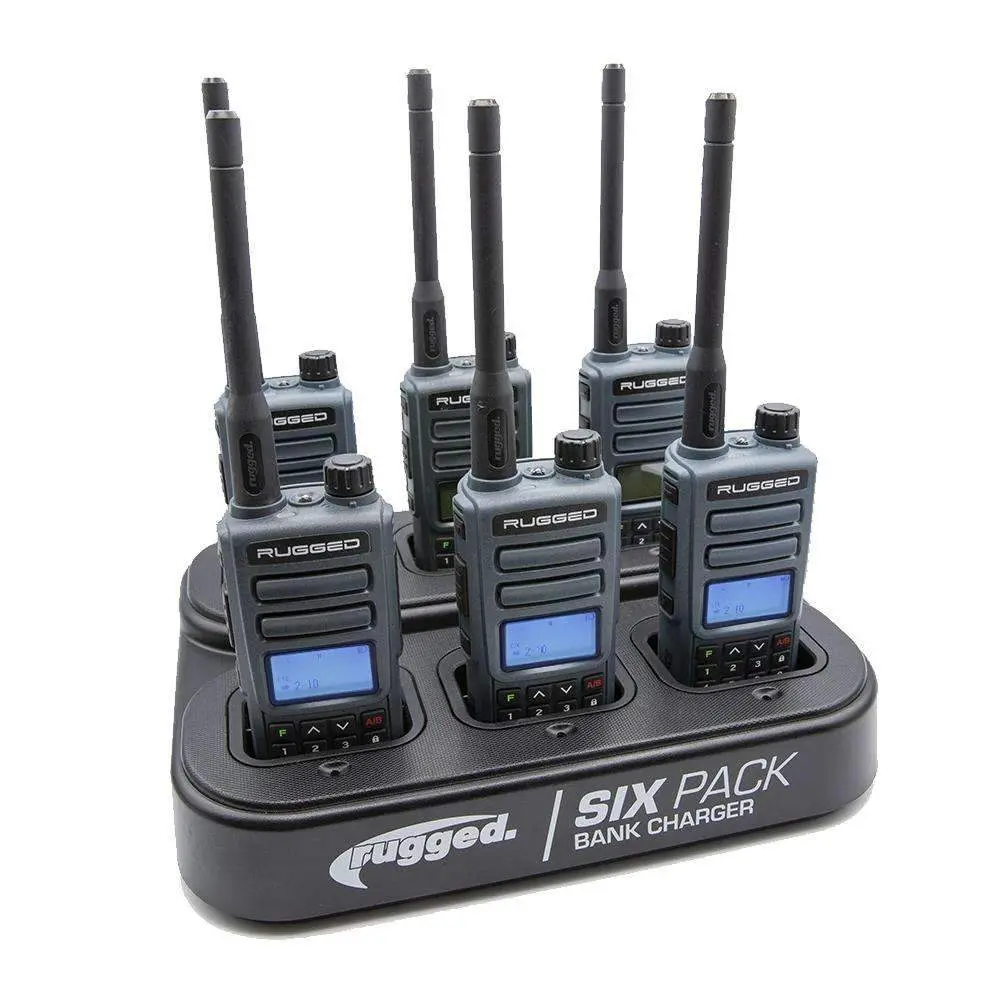 Gmr2 Handheld Radio 6-Pack Bank Charger 2