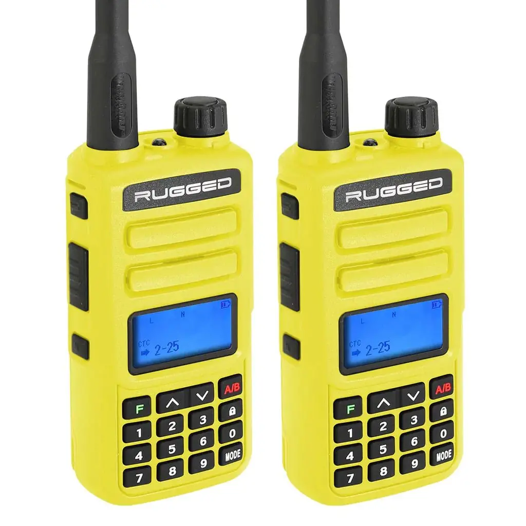 Gmrs Handheld Radio 2 Pack | Rugged Radios 2