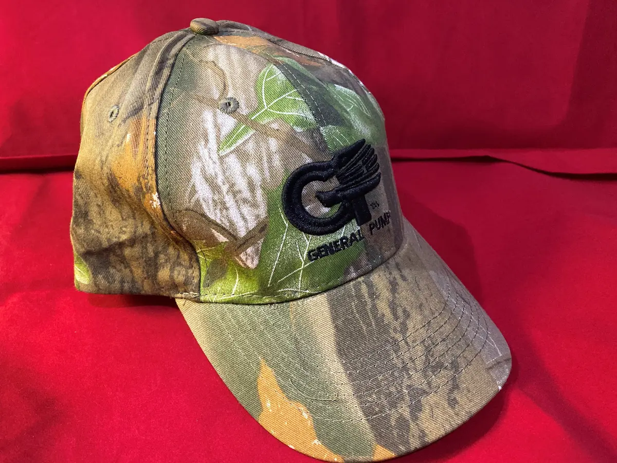 Gp Ball Cap In Camo With Removable Head Lamp 1