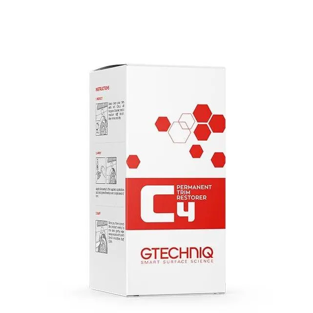 Gtechniq C4 Permanent Trim Restorer & Protectant 1