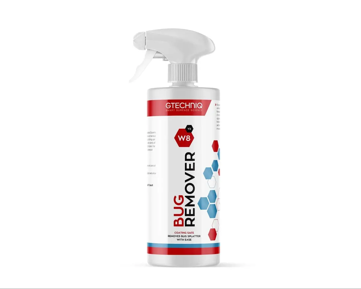 Gtechniq W8 V2 Bug Remover – Safe & Effortless Bug Splatter Removal 1
