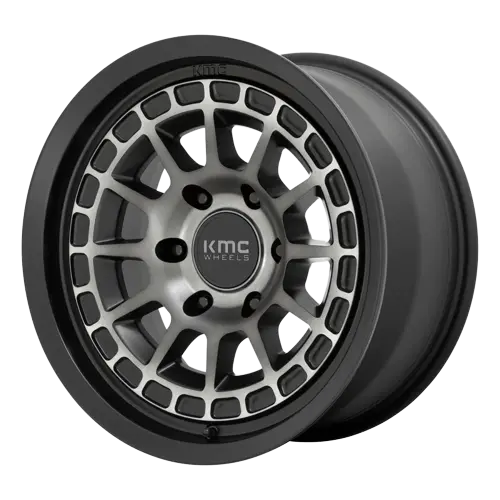 Kmc Canyon Km719 - Satin Black With Gray Tint 1