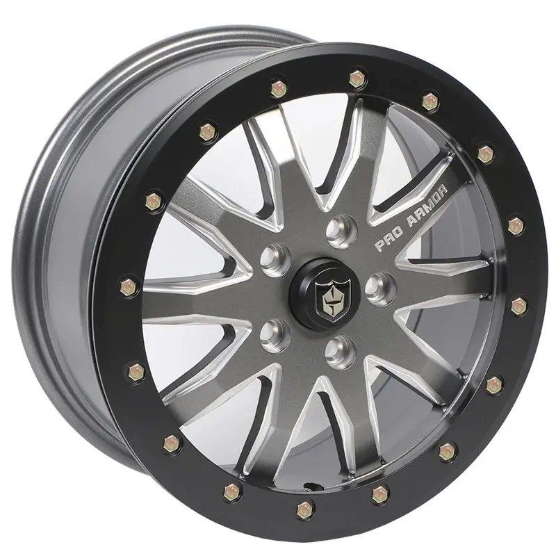 Halo 10 Beadlock 16X7 Wheels 5 Lug Rzr Pro R And Turbo R  | Pro Armor 6