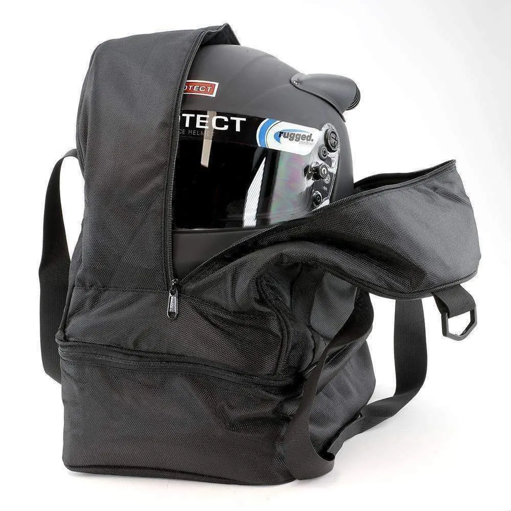 Helmet Bag With Bottom Storage Compartment | Rugged Radios 1