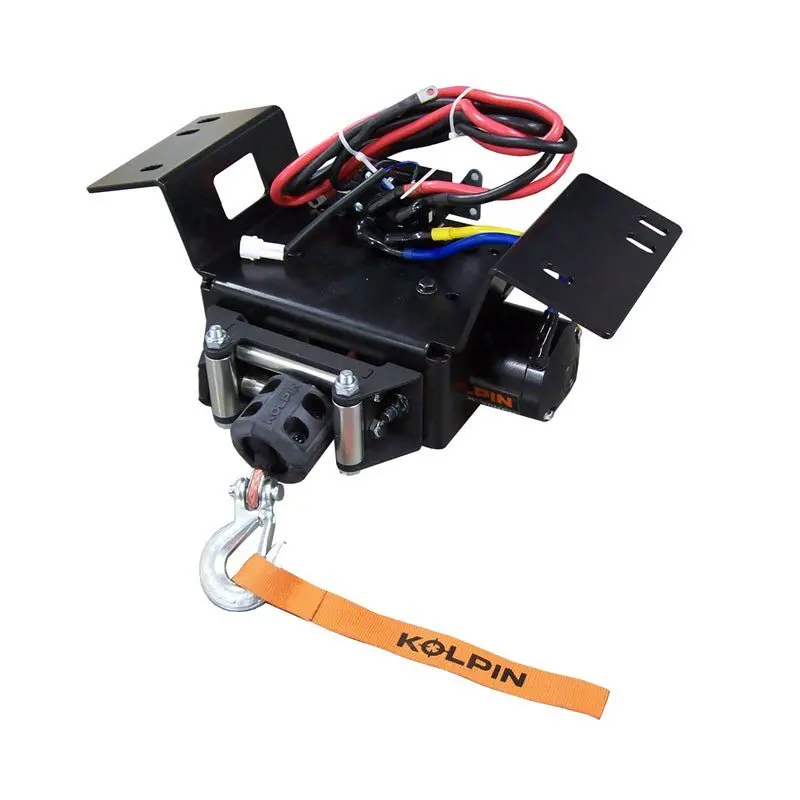 Honda Pioneer 700 Kolpin Quick-Mount Winch 3500 Lb Synthetic Rope 1