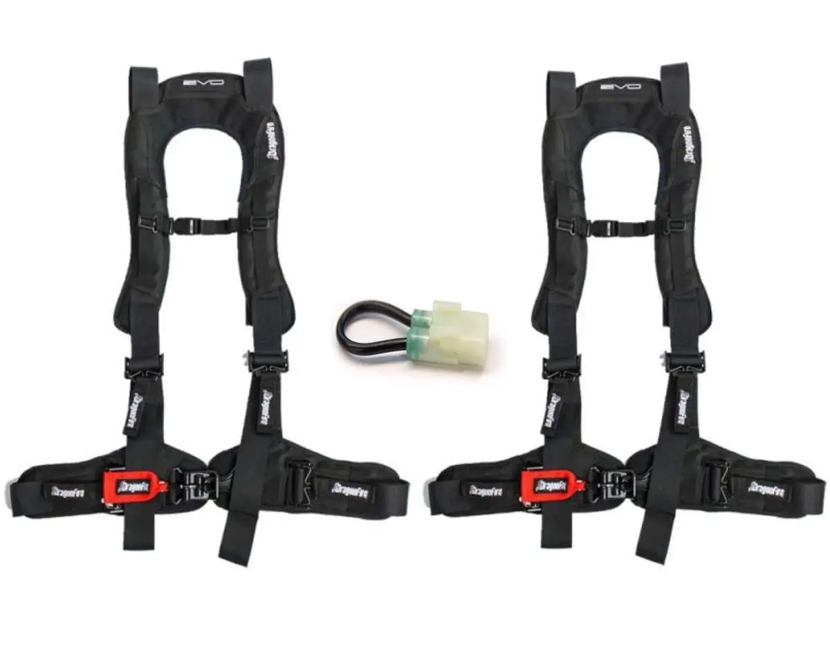 Honda Talon 4 Point Harness Kit Evo By Dragonfire Racing For 14-0040 1