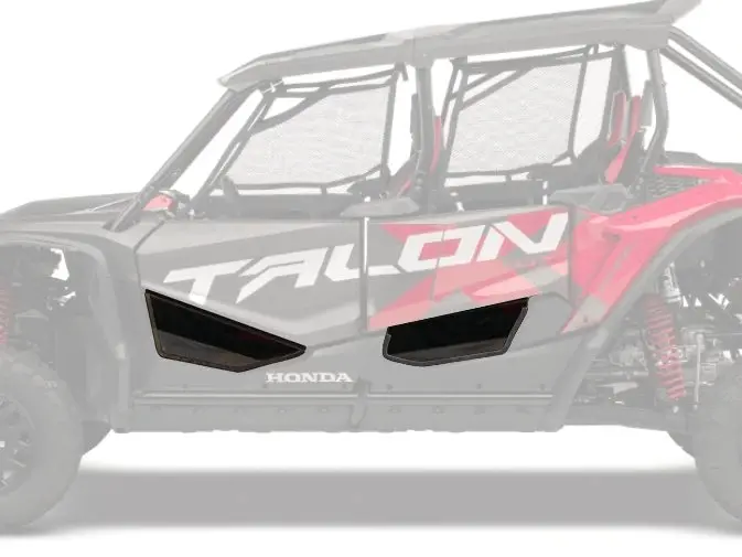 Honda Talon-4 Tinted Lower Doors | Spike Powersports 1