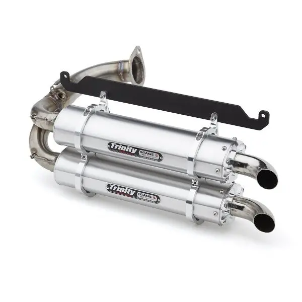 Honda Talon Slip On Stage 5 Exhaust Trinity Racing Brushed **Clearance** 1