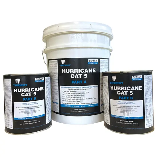 Hurricane Cat 5 Two-Part Urethane Sealer - 7 Gallon Kit (8407) By Trident 2