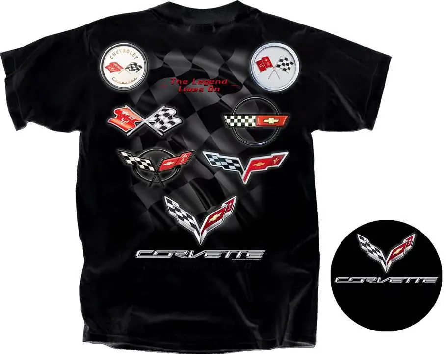 Corvette T-Shirt: "The Legend Lives On" 2