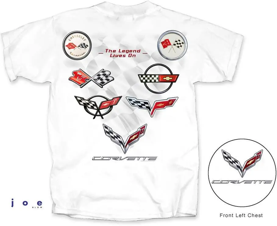 Corvette T-Shirt:  "The Legend Lives On" 1