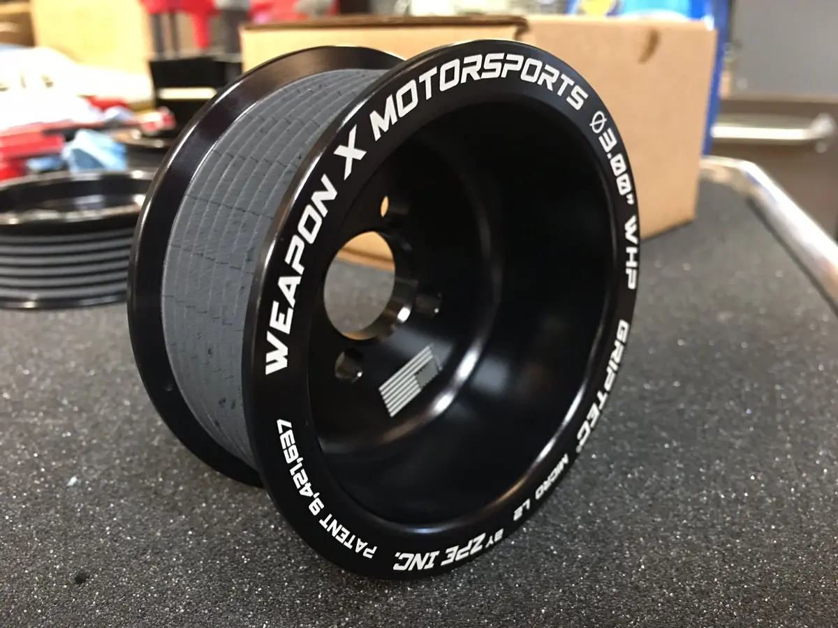 Weapon-X: Whipple Griptec Pulley  [Camaro Corvette Cts V, Lt1 Lt4 Lt5] 1