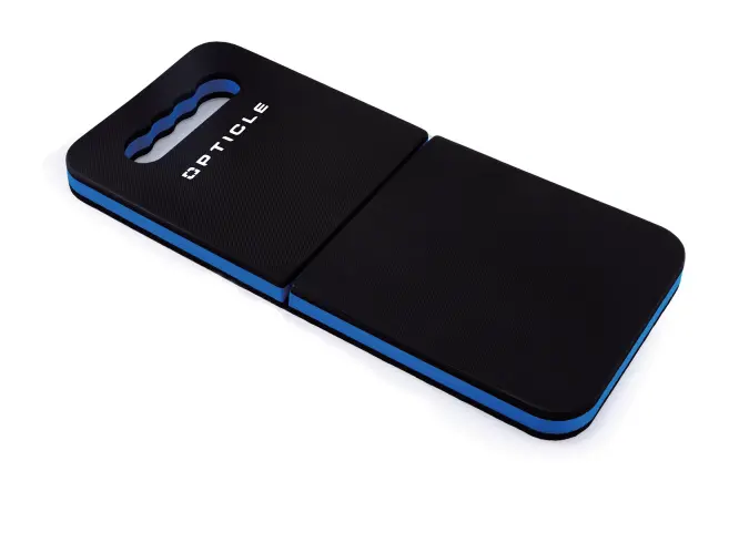 Opticle | Folding Kneeling Mat Blue & Black 1