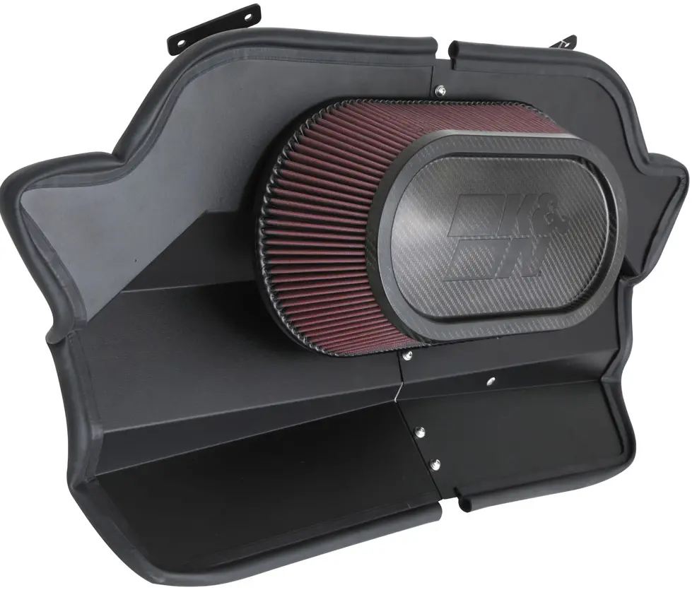 K&N 2020-21 Chevrolet Corvette Stingray 6.2L V8 -- F/I Aircharger Performance Intake System 1