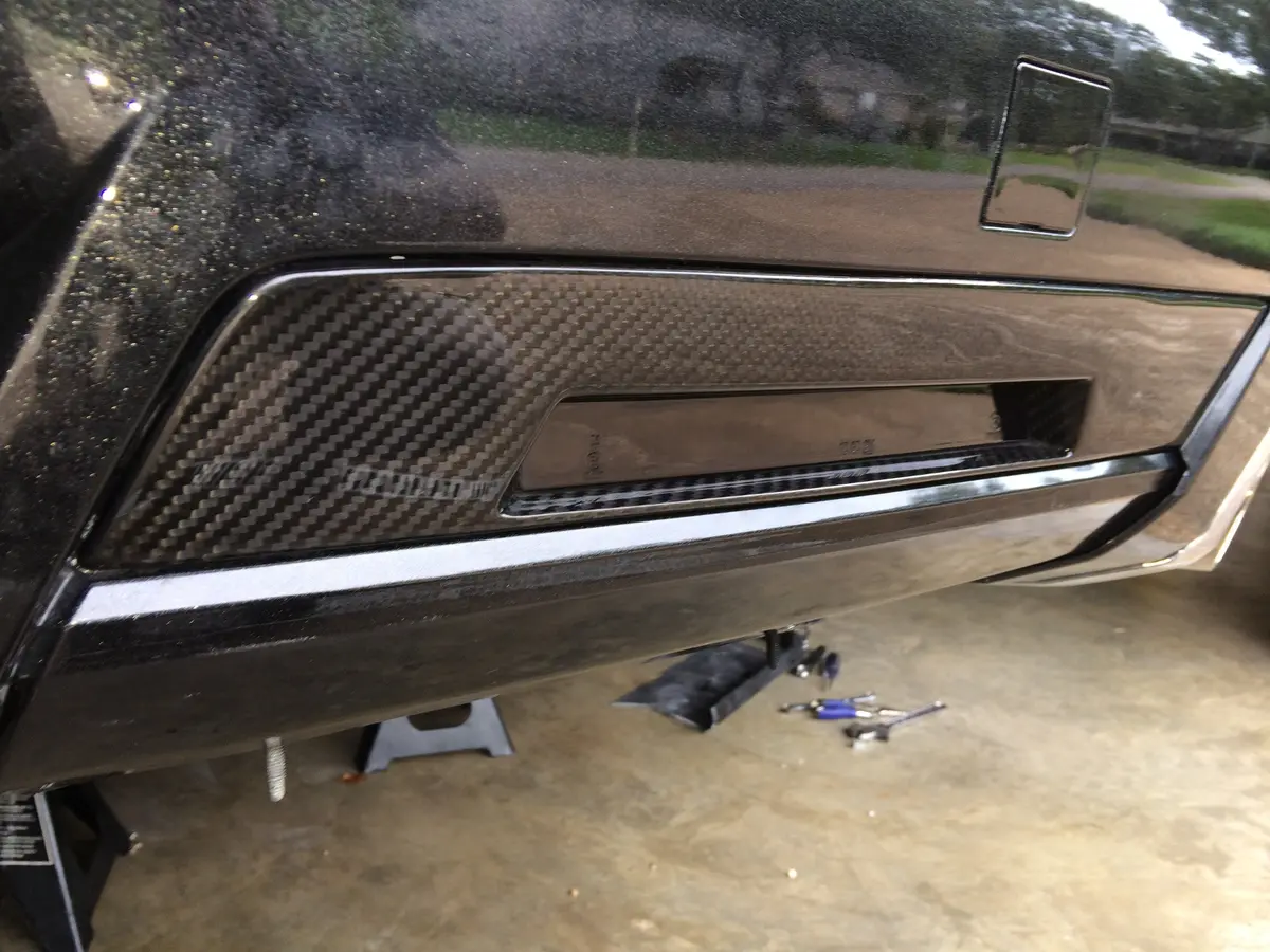 Weapon-X: Bumper Inserts (Coupe) - Carbon Fiber  [Cts V Gen 2, Lsa] 1