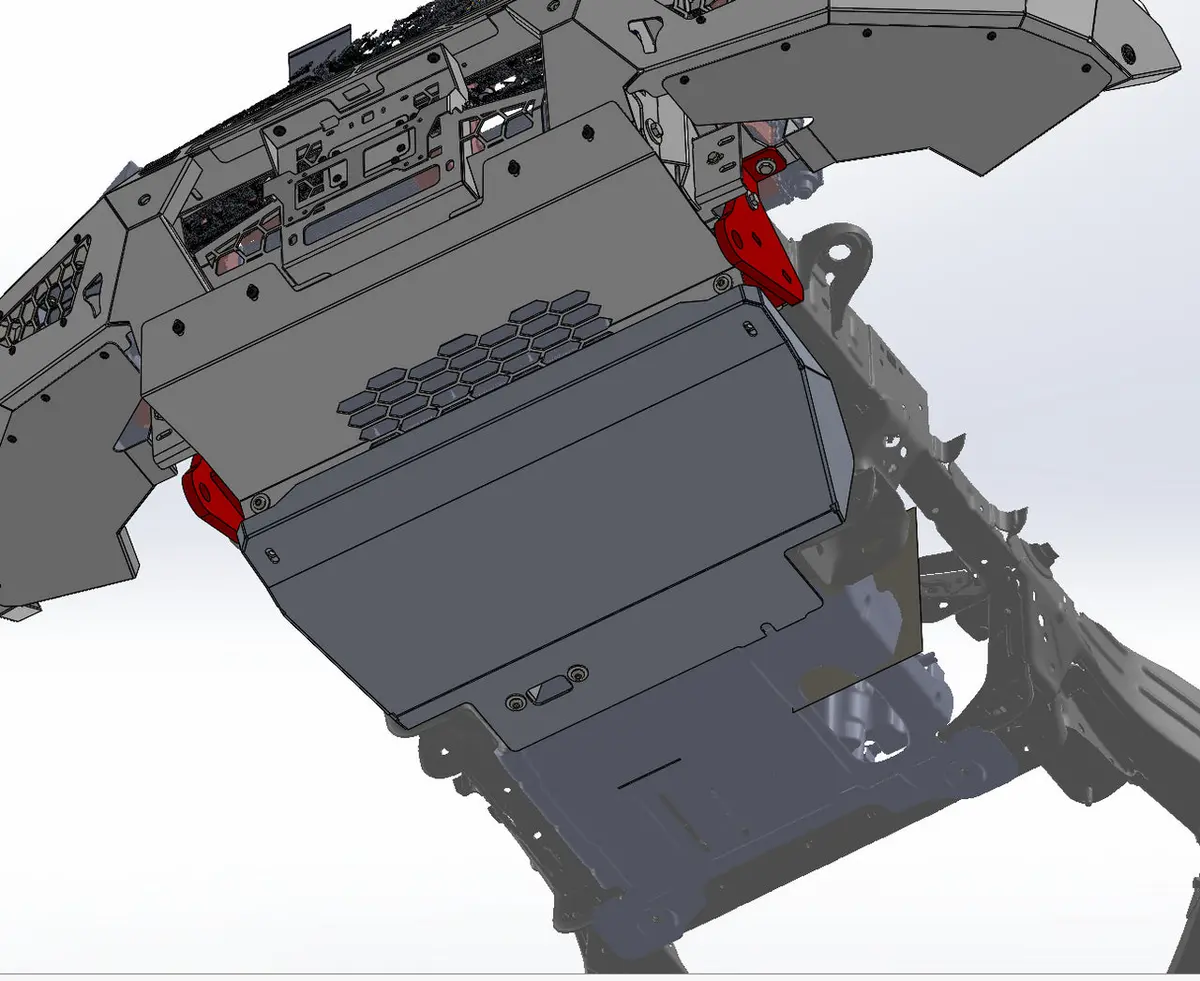 Offroad Animal Lower Bash/Skid Plate To Suit Next Gen Ford Ranger/Everest 1