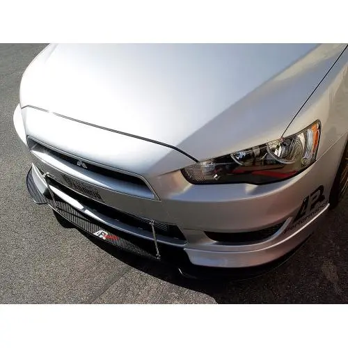 Apr Gts Front Wind Splitter 2008-Up Mitsubishi Lancer 2