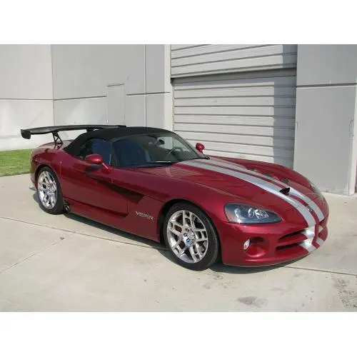Apr 71" Gtc-500 Adjustable Wing, 2003-10 Dodge Viper Convertible 2
