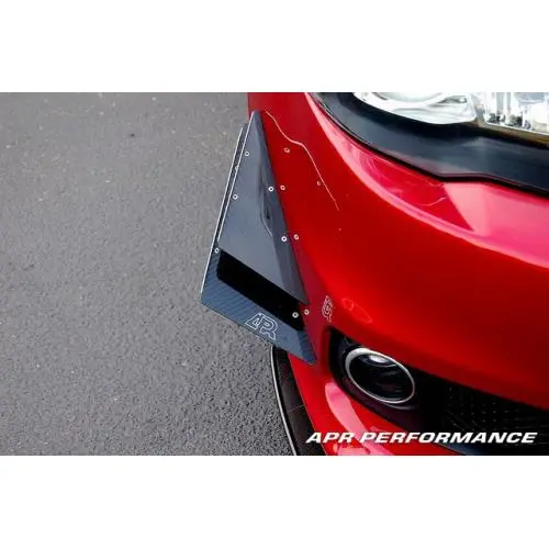 Apr Front Bumper Canards 2008-Up Mitsubishi Evolution X 2
