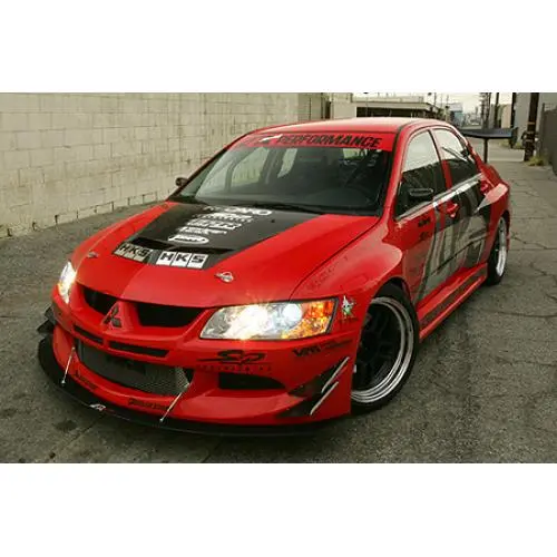 Apr Evil-R Widebody Aerodynamic Kit 2003-2005 Mitsubishi Evolution 8 1