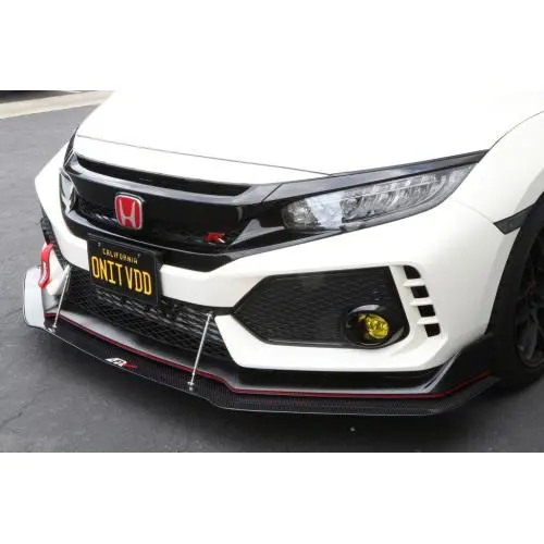 Apr Front Wind Splitter 2017-Up Honda Civic Type R (With Oem Lip) 2