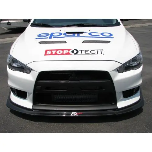 Apr Front Air Dam 2008-Up Mitsubishi Evolution X 2