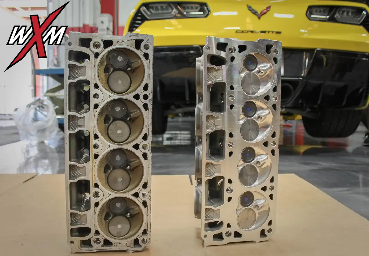 Weapon-X: 370Cfm Lt4 4.065" Ported Cylinder Heads  [Camaro Zl1, Corvette Z06 Zr1, Cts V, Lt4 Lt5] 1